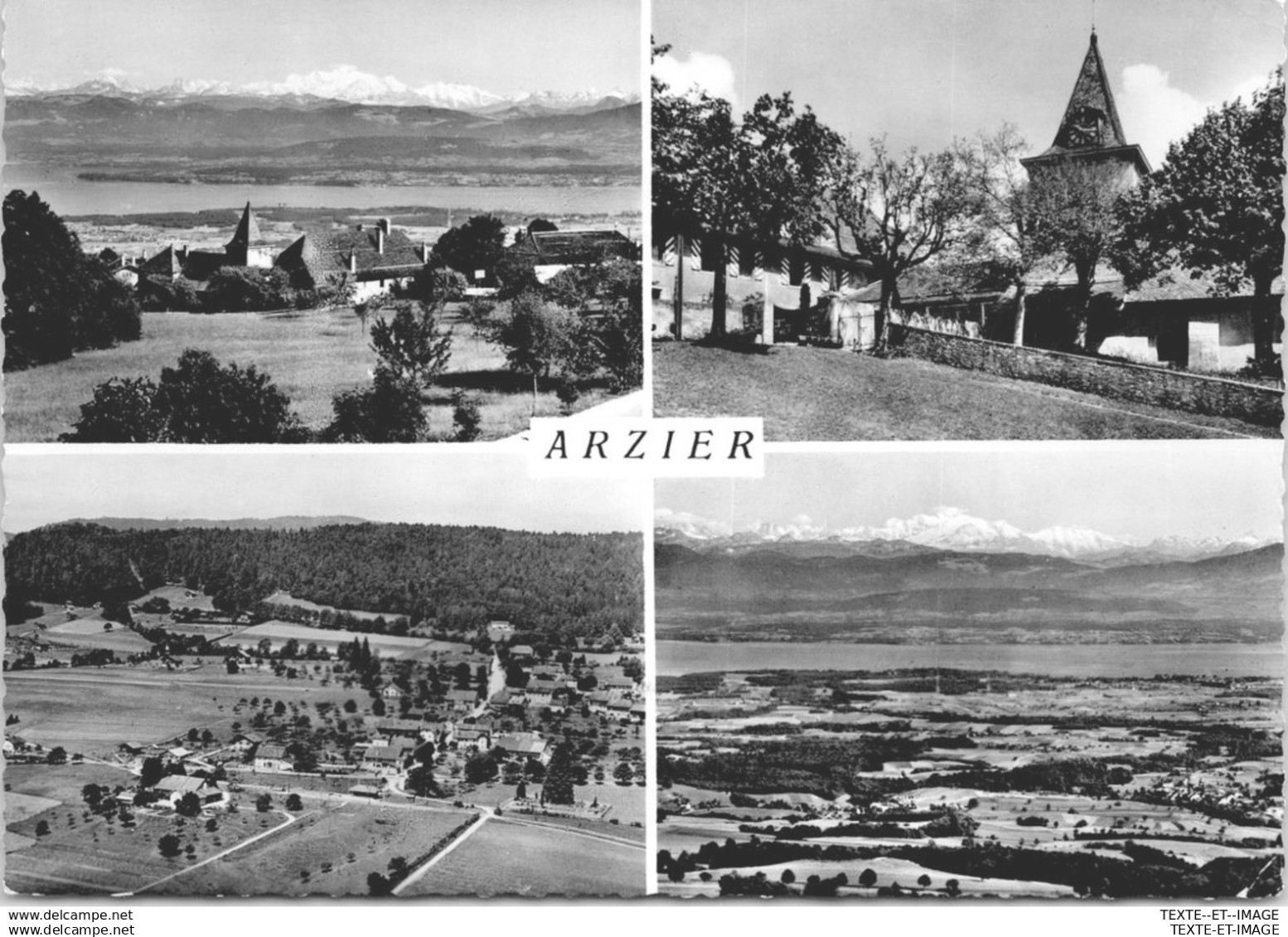 SUISSE - ARZIER - Carte souvenir mutlivues