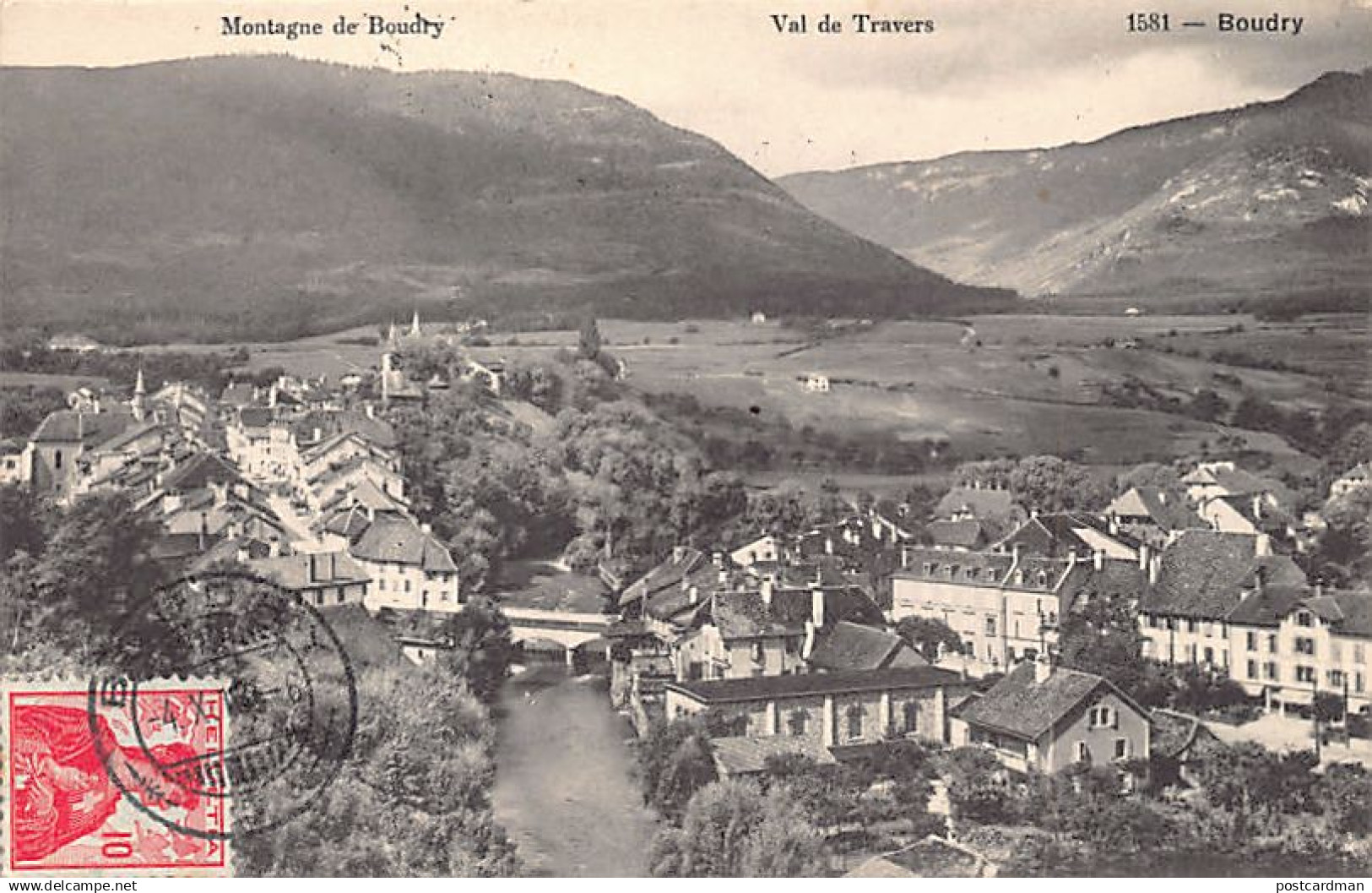 Suisse - BOUDRY (NE) Panorama - Ed. C.P.N. 1581