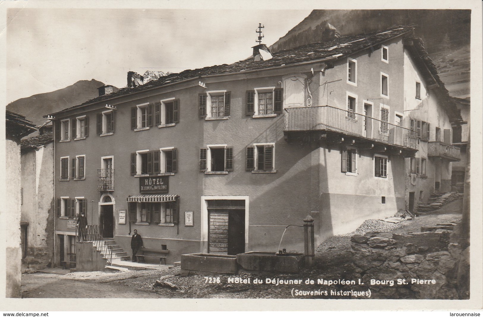 Suisse - BOURG SAINT PIERRE - Hôtel du Déjeuner de Napoléon I