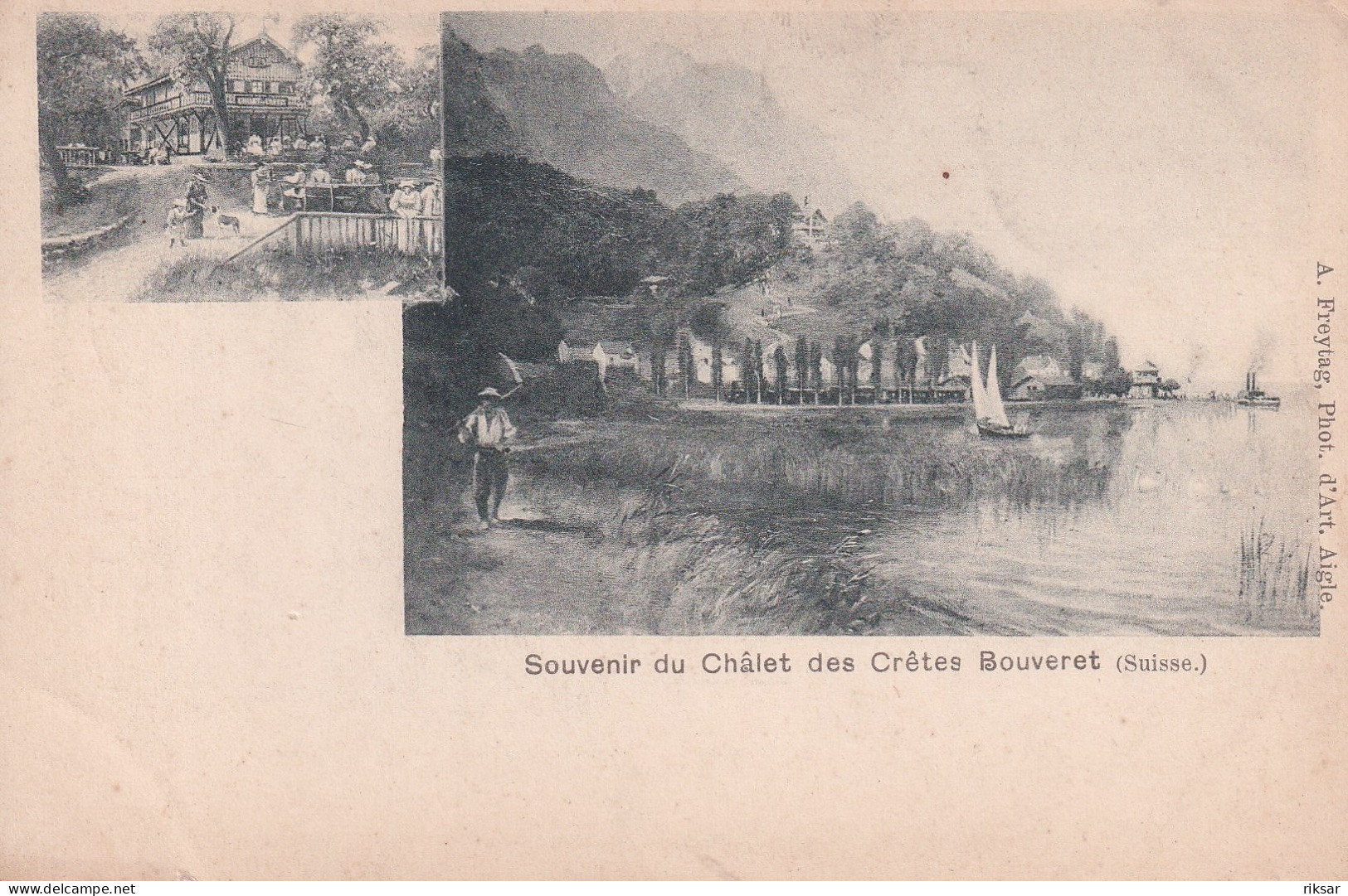 SUISSE(BOUVERET) CHALET DEE CRETES