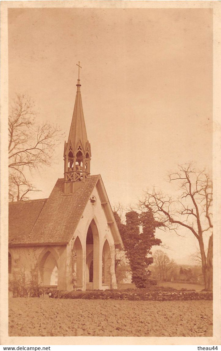 ¤¤  -  SUISSE   -   Campagne Genevoise  -  VERNIER  -  Carte-Photo de la Chapelle Protestante      -  ¤¤