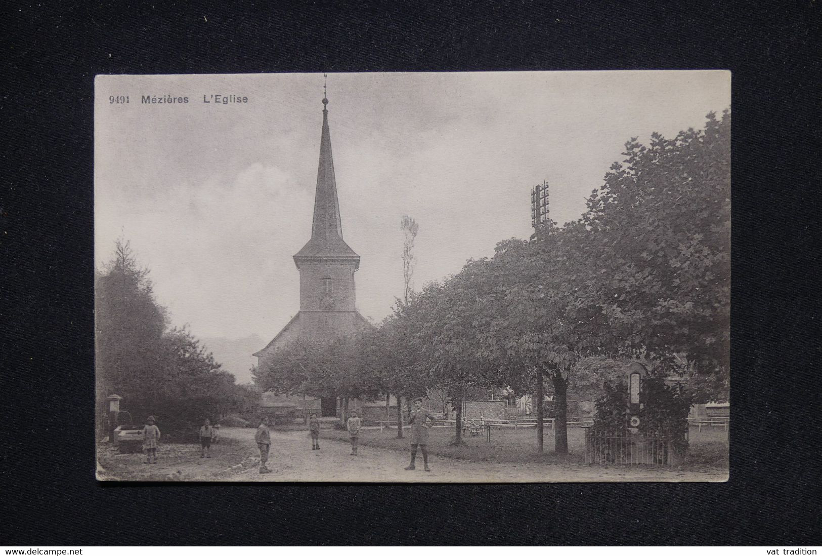 SUISSE - Carte postale de l'Eglise de Mézières - L 118693