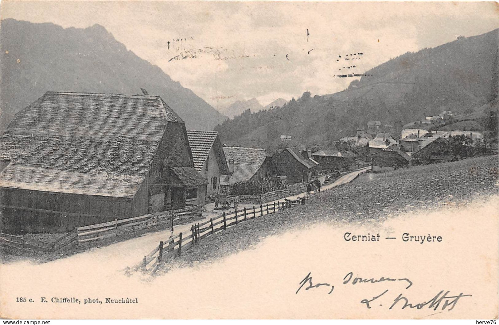 SUISSE - CERNIAT - Gruyère