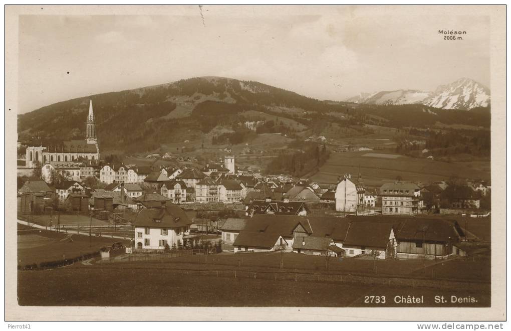 SUISSE - CHATEL SAINT DENIS