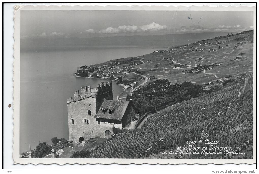 SUISSE - CULLY et la Tour de Marsens