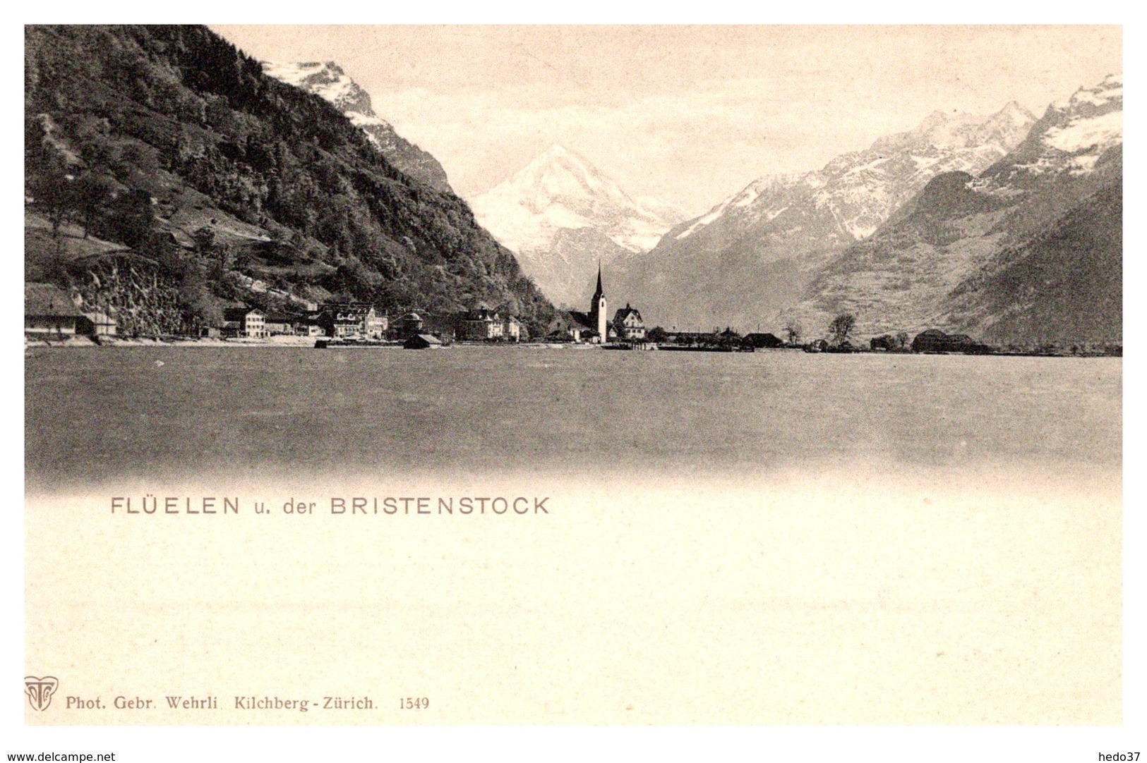 Suisse - Flüelen der Bristenstock