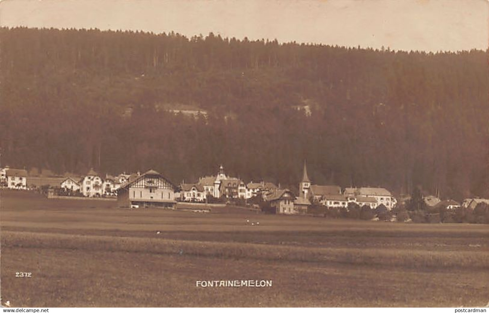 Suisse - FONTAINEMELON (NE) Vue générale - Ed. H. Fehlmann 2372