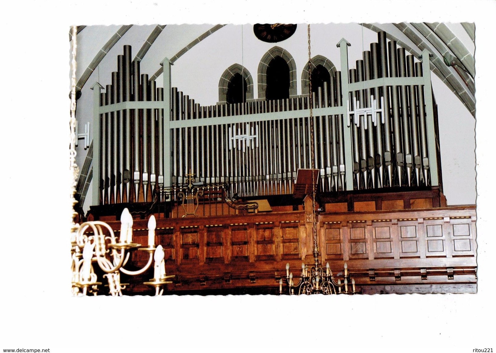 Suisse Fribourg CUGY - intérieur de l'église - les orgues - orgue organ orgel