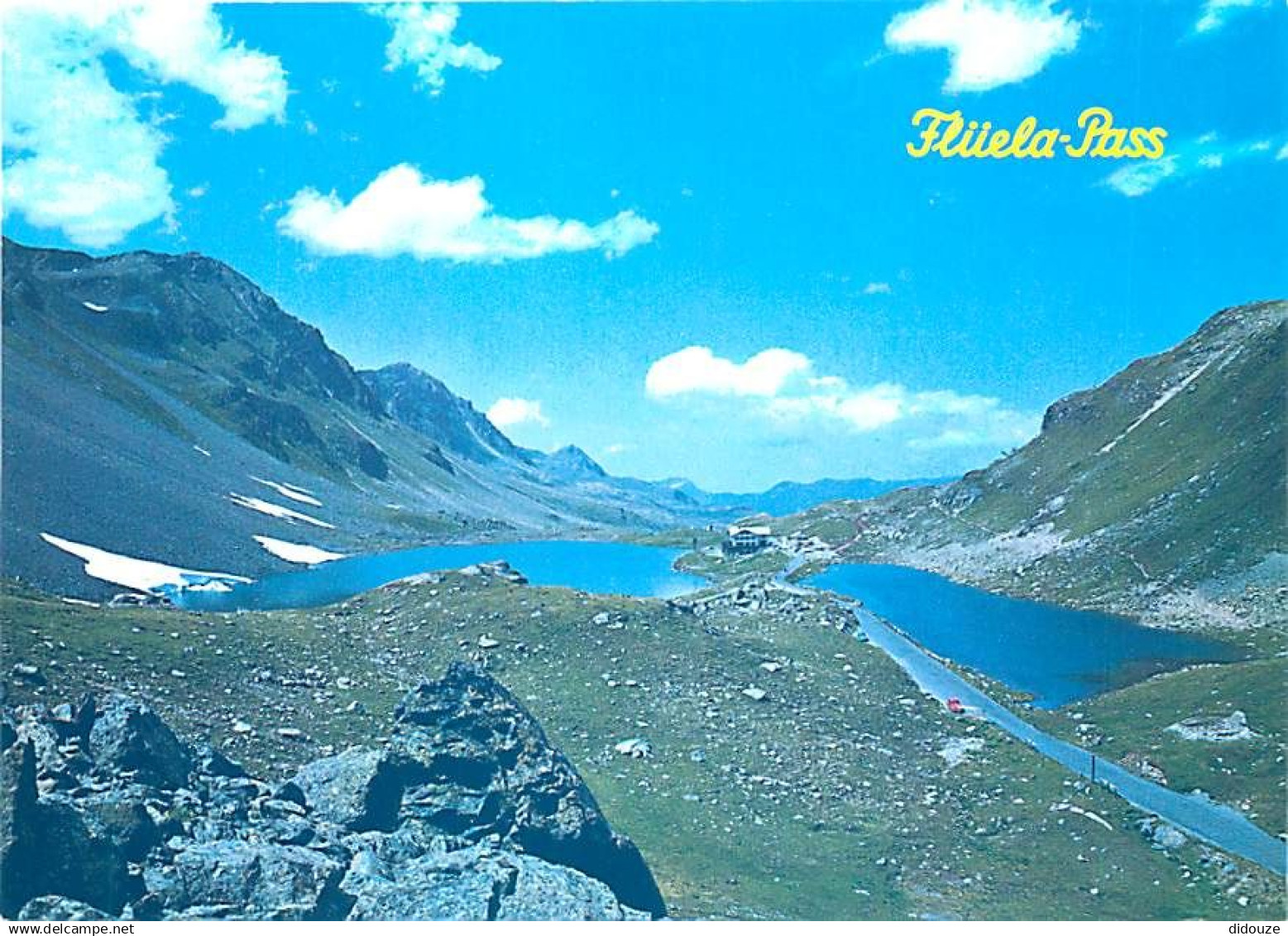 Suisse - GR Grisons - Fluela Passohe (2383 m) mit Schottensee und Schwarzsee - CPM - Carte Neuve - Voir Scans Recto-Vers