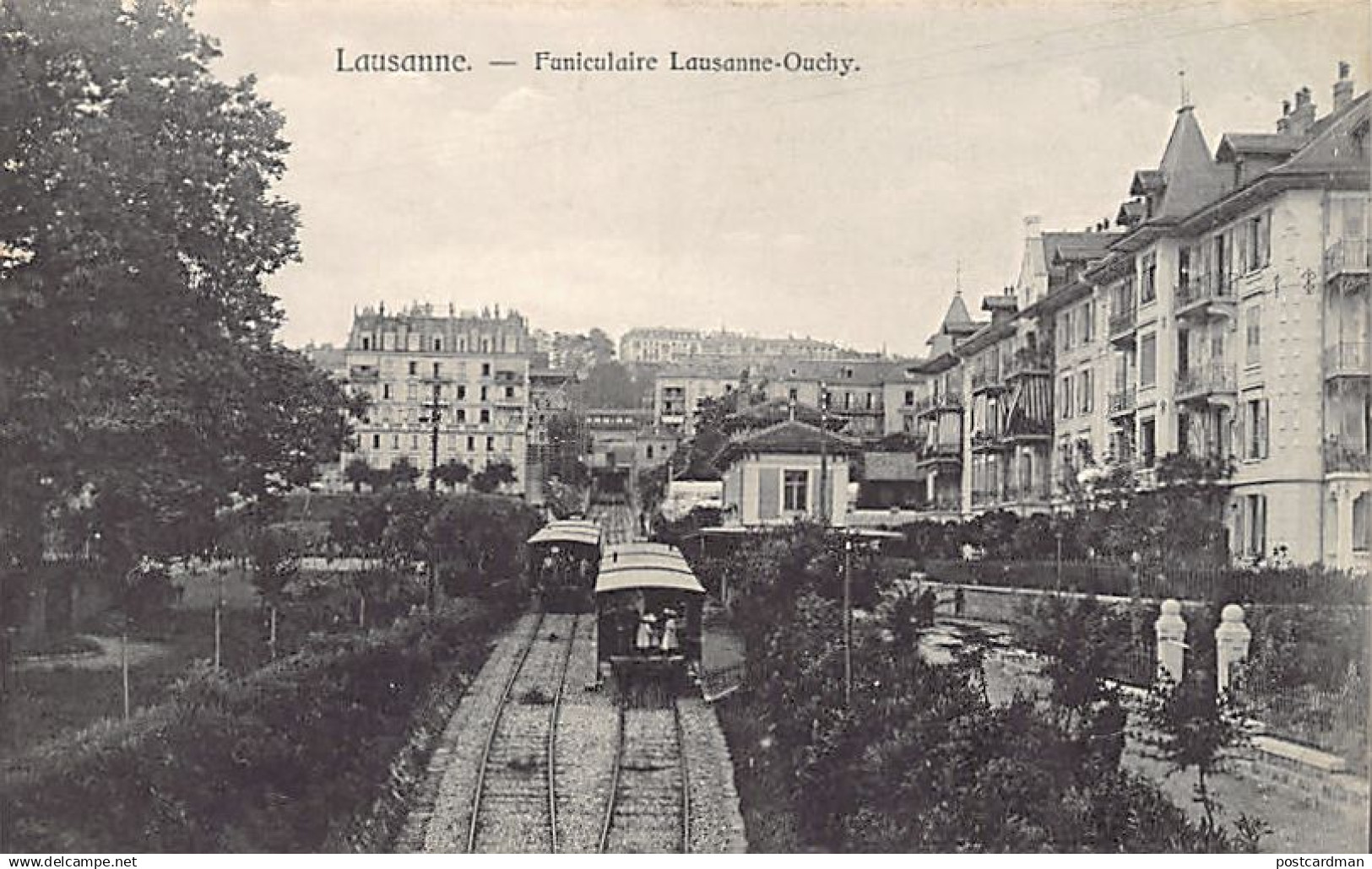 Suisse - Lausanne (VD) Funiculaire Lausanne-Ouchy - Ed. PVKZ 12716