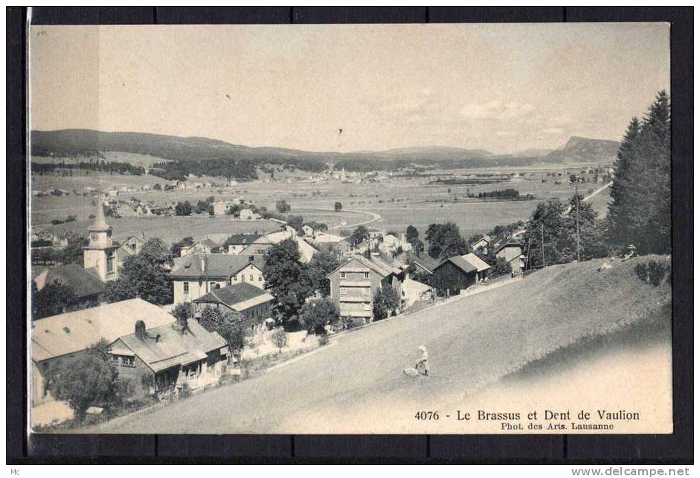 Suisse - Le Brassus et Dent de Vaulion - Vue Générale