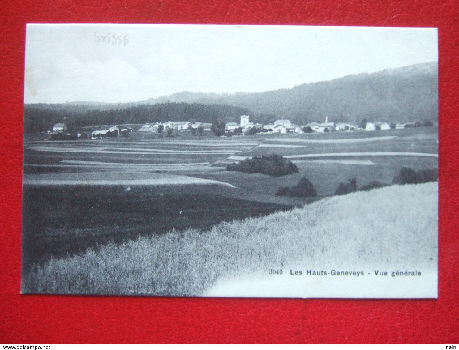 SUISSE - LES HAUTS GENEVEYS - VUE GENERALE - " RARE " -