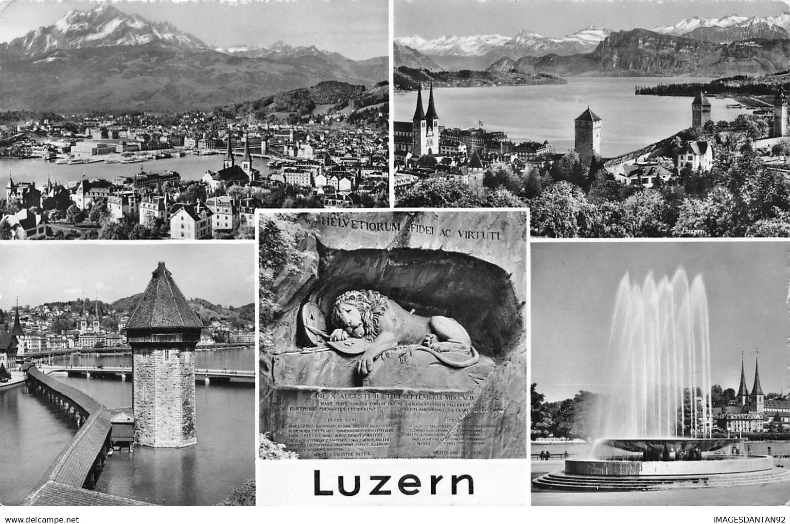 SUISSE LU LUCERNE #29034 LUZERN VUES MULTIPLES