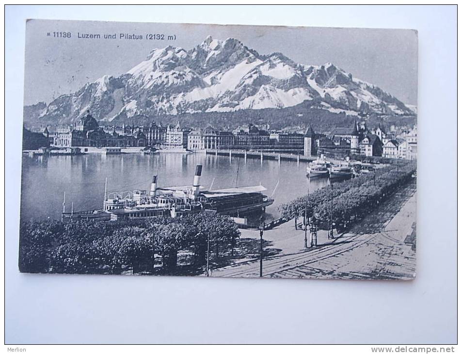 Suisse - LU- Lucerne - Luzern    PU 1912  VF   D53522