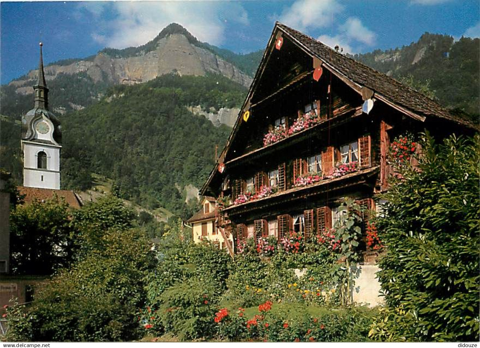 Suisse - LU Lucerne - Vitznau am Vierwaldstattersee - Altes Luzernerhaus - Chalet - CPM - Carte Neuve - Voir Scans Recto