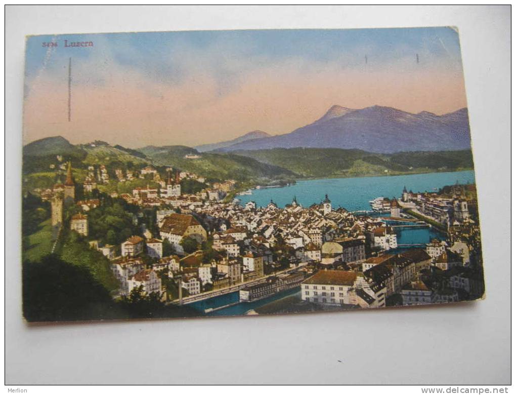 Suisse -LU- Luzern Lucerne - 1927    D72779