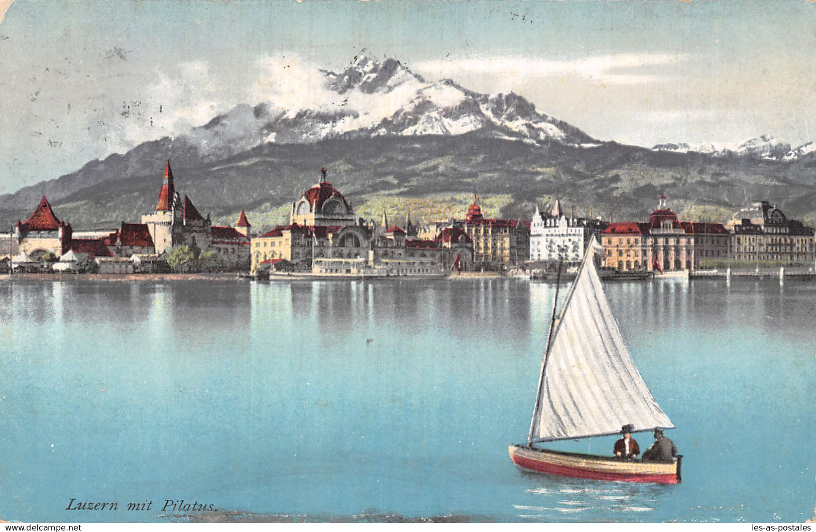 SUISSE LUCERNE LAC DES QUATRE CANTONS