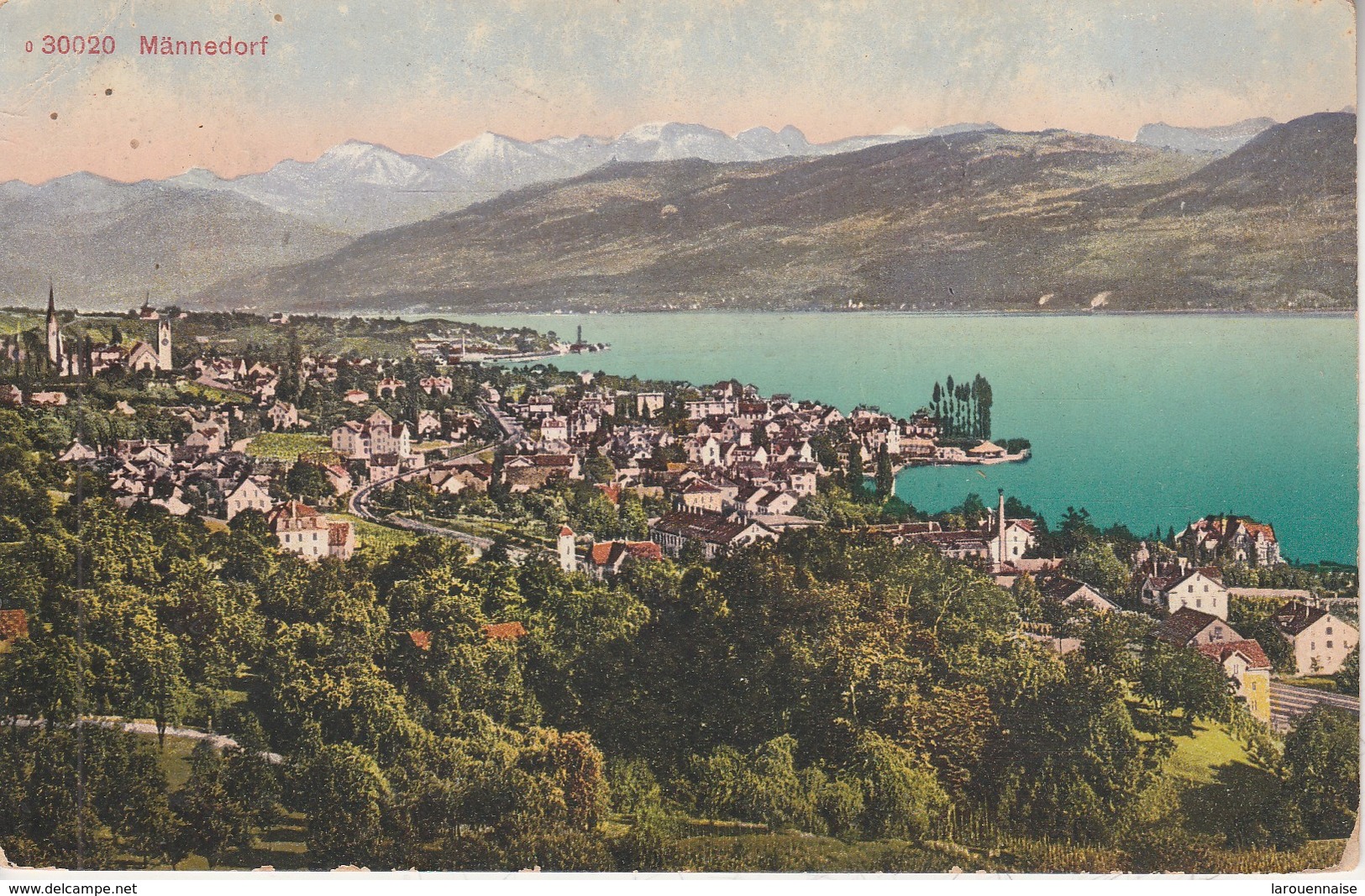 Suisse - MANNEDORF - Vue générale