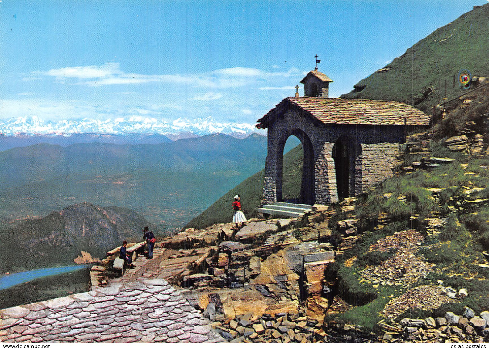 SUISSE MONTE GENEROSO LAGO DE LUGANO E LE ALPI