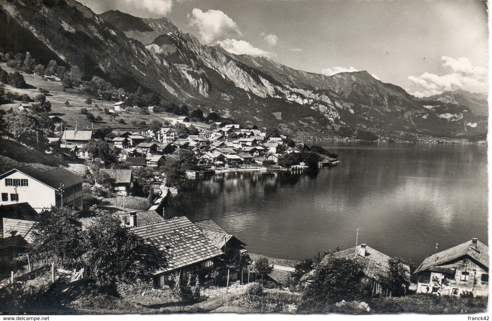 suisse. oberried am brienzersee. cpsm petit format