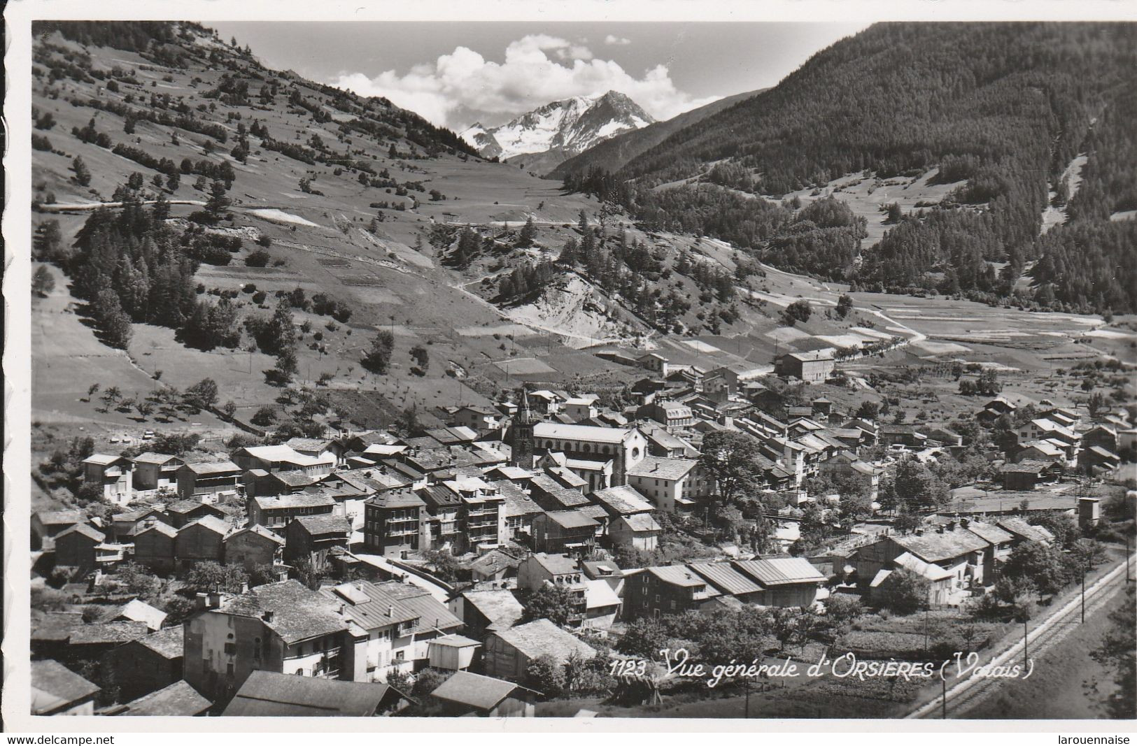 Suisse - ORSIERES - Vue générale d' Orsières