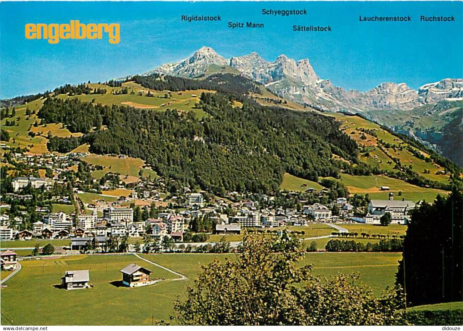 Suisse - OW Obwald - Engelberg - Zentraischweiz, gegen Brunni - Sommer und Winterkurort - Vue Générale - CPM - Carte Neu