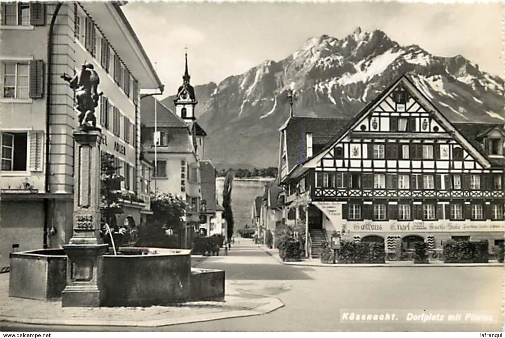 suisse -ref C894- kussnacht  - carte bon etat -