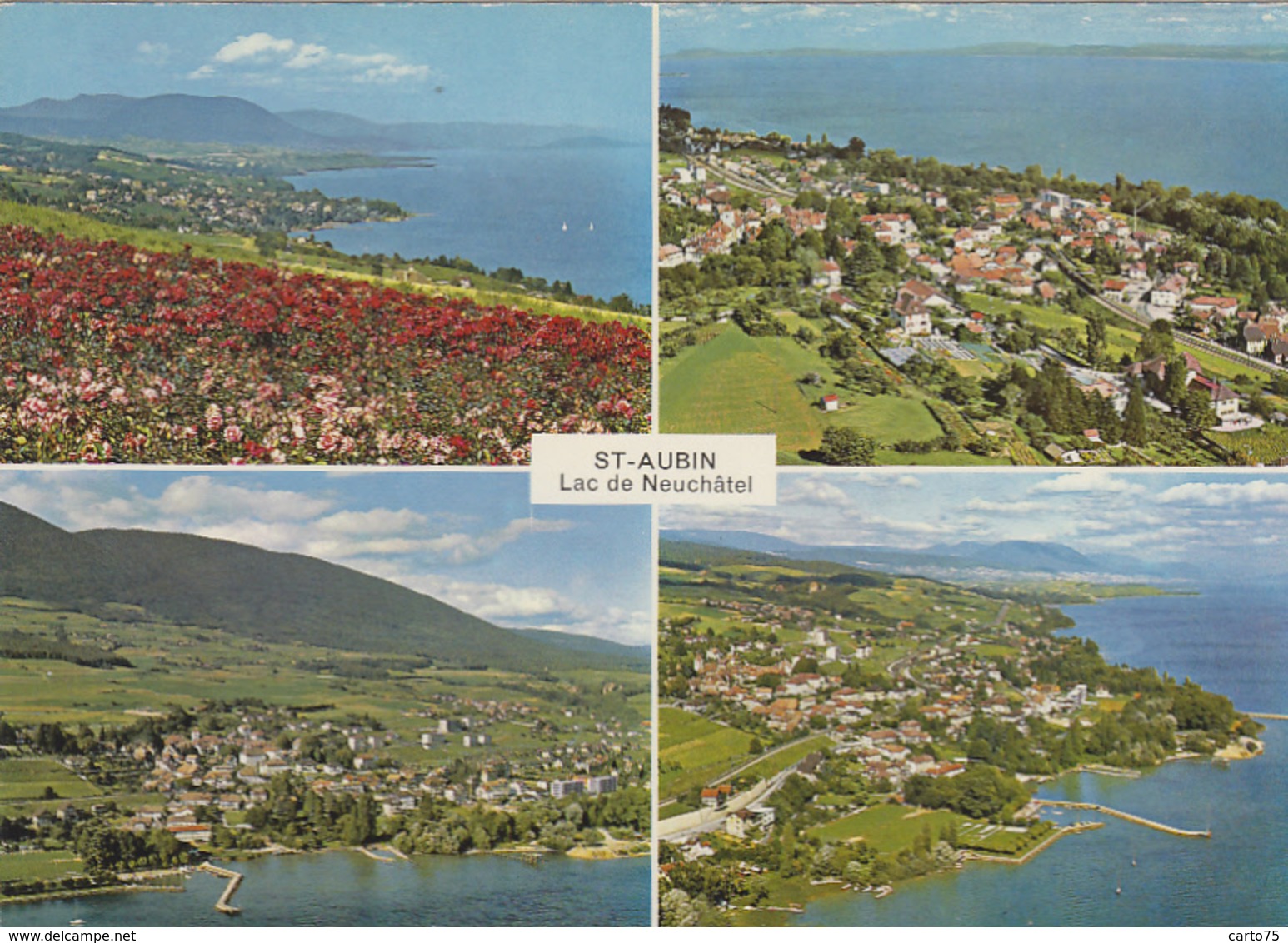 Suisse - Saint-Aubin-Sauges - La Grande Béroche - Vues diverses