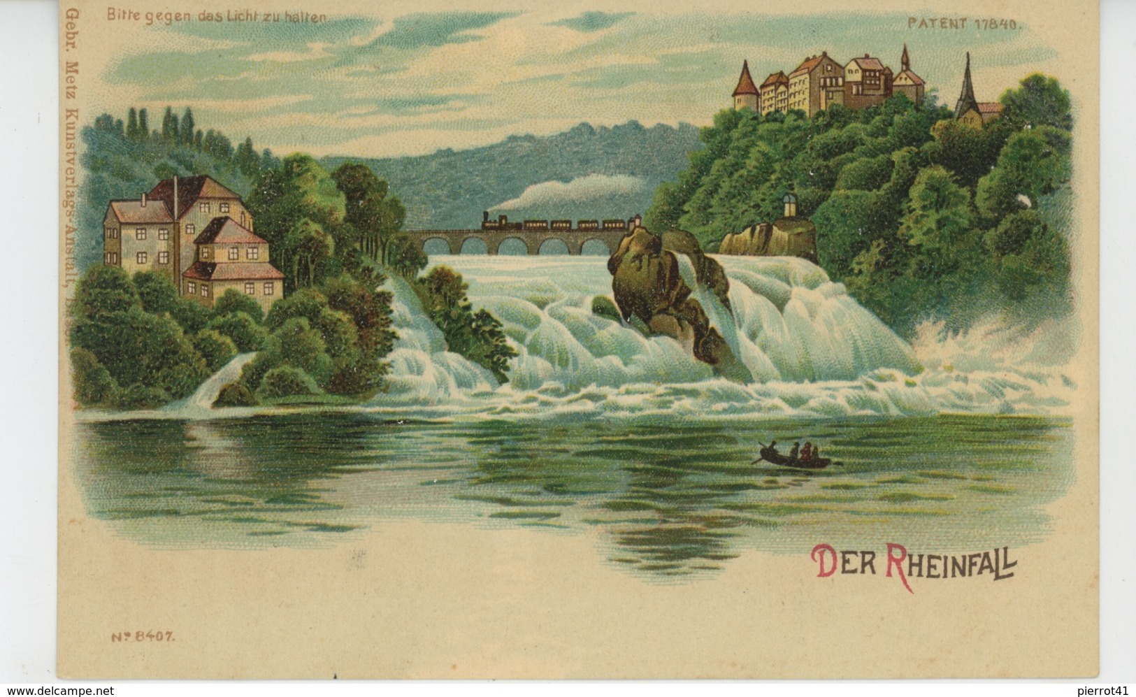 SUISSE - SCHAFFHOUSE - DER RHEINFALL