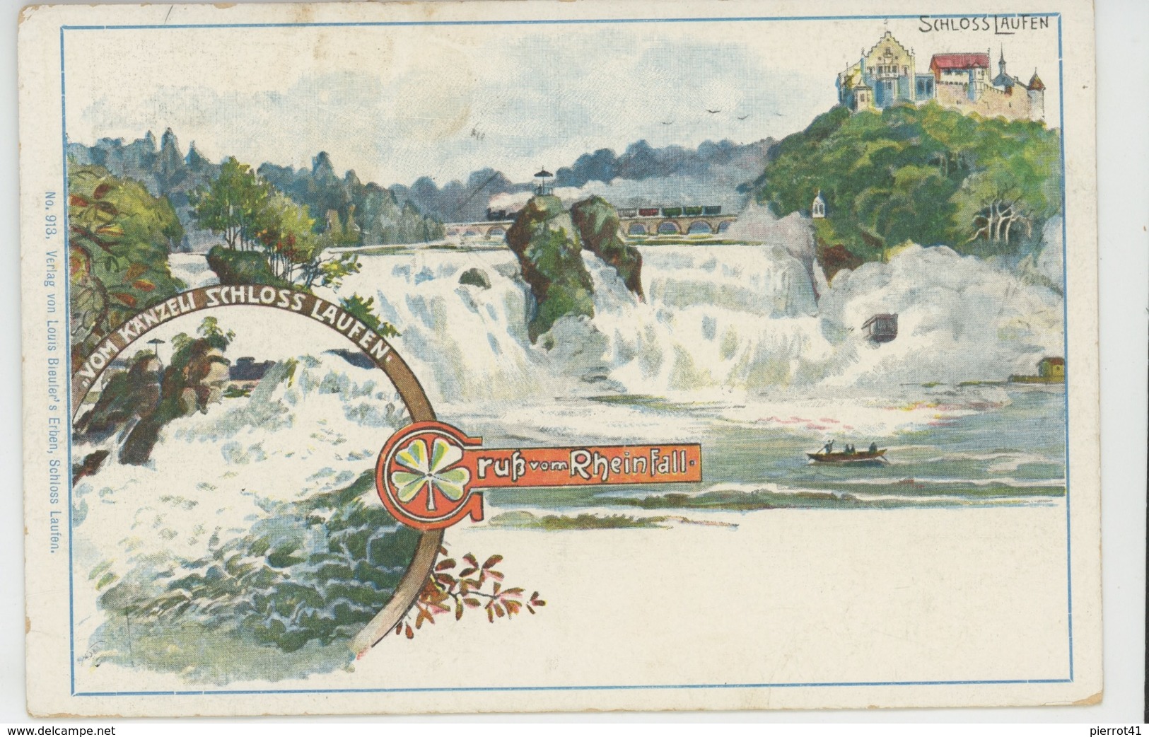 SUISSE - SCHAFFHOUSE - SCHAFFHAUSEN - Gruss vom Rheinfall