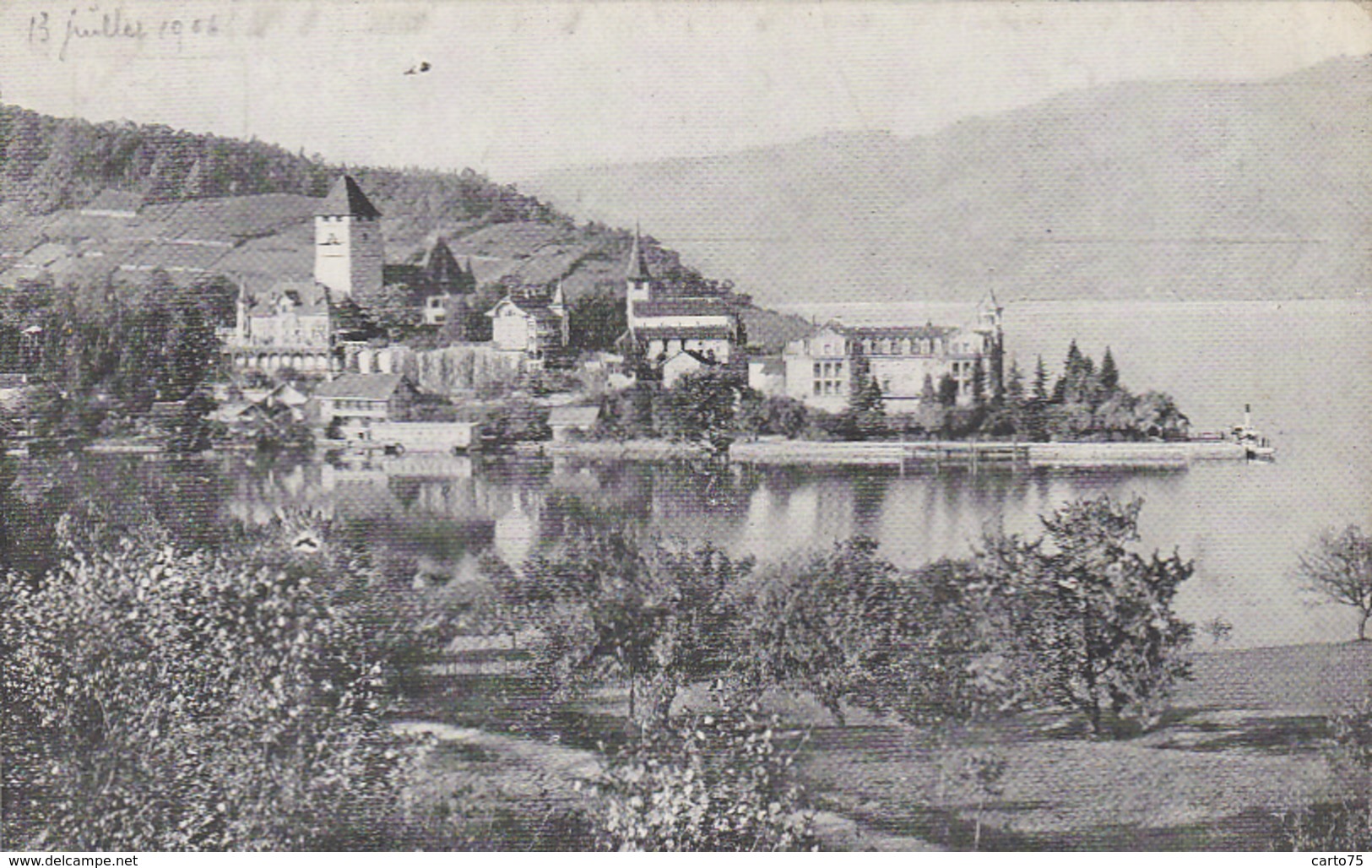 Suisse - Spiez am Thunersee - Lac de Thoune - Paysage