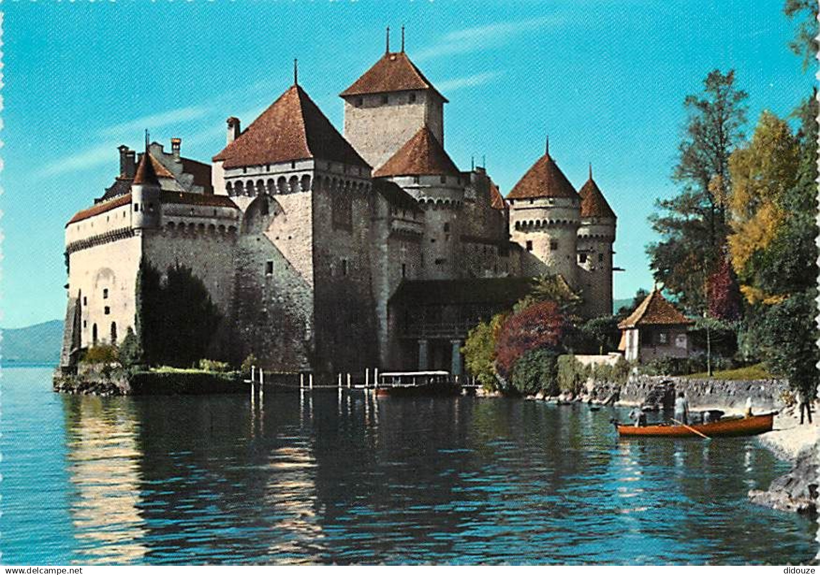 Suisse - VD Vaud - Montreux - Lac Léman - Château de Chillon - CPM - Carte Neuve - Voir Scans Recto-Verso