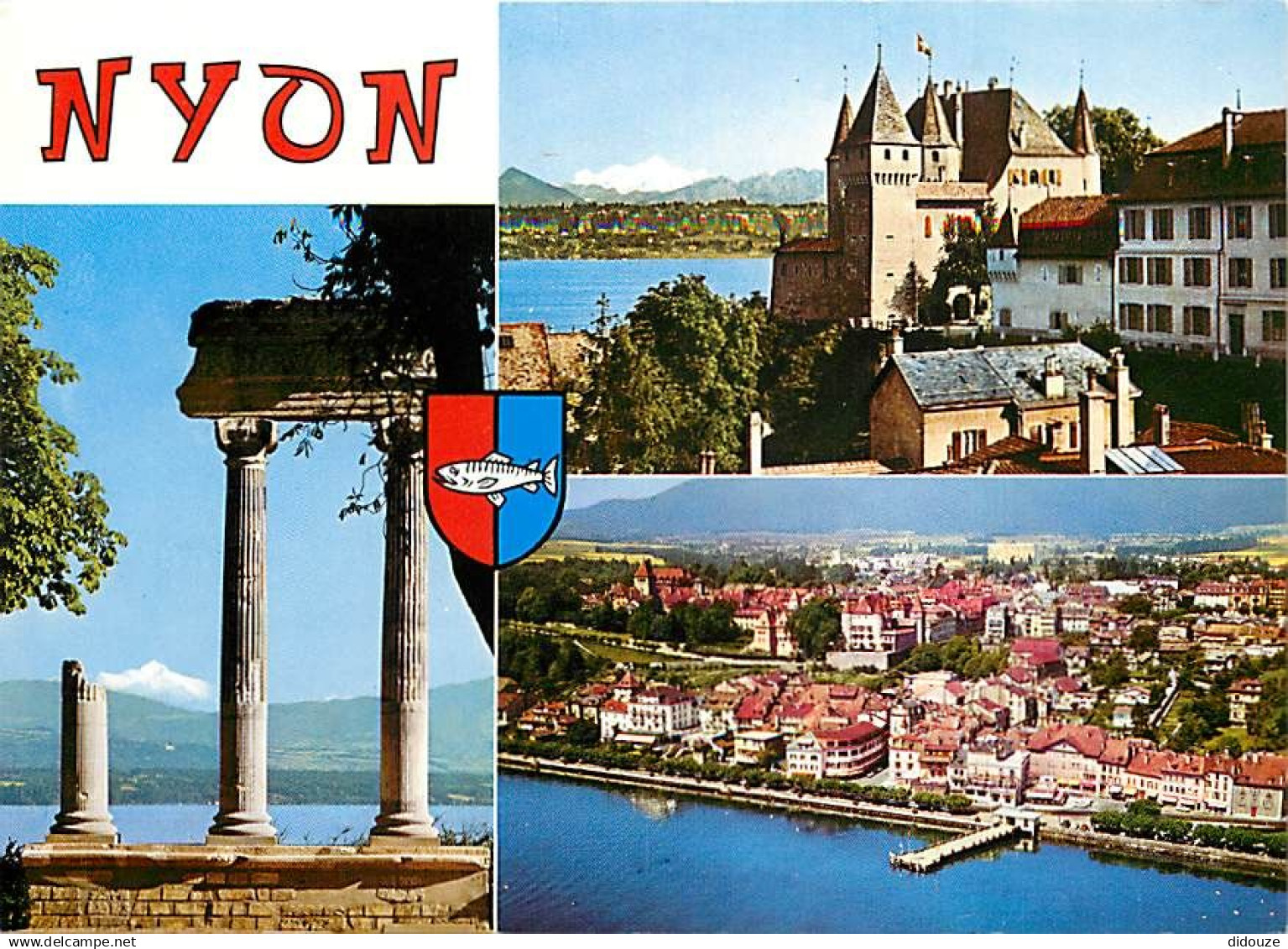 Suisse - VD Vaud - Nyon - Multivues - Blasons - CPM - Carte Neuve - Voir Scans Recto-Verso