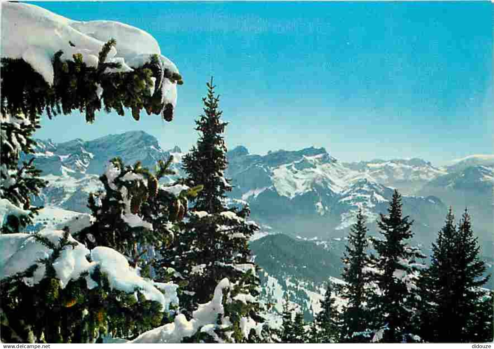 Suisse - Villars-Chesières - Panorama vu de Villars-Chesières - CPM - Voir Scans Recto-Verso