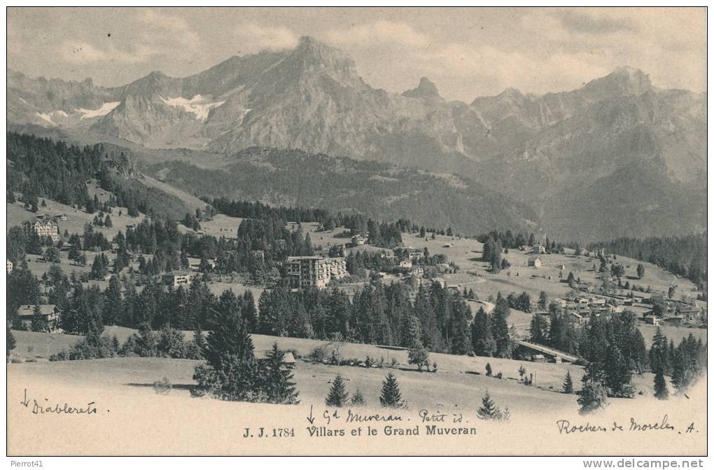 SUISSE - VILLARS et LE GRAND MUVERAN