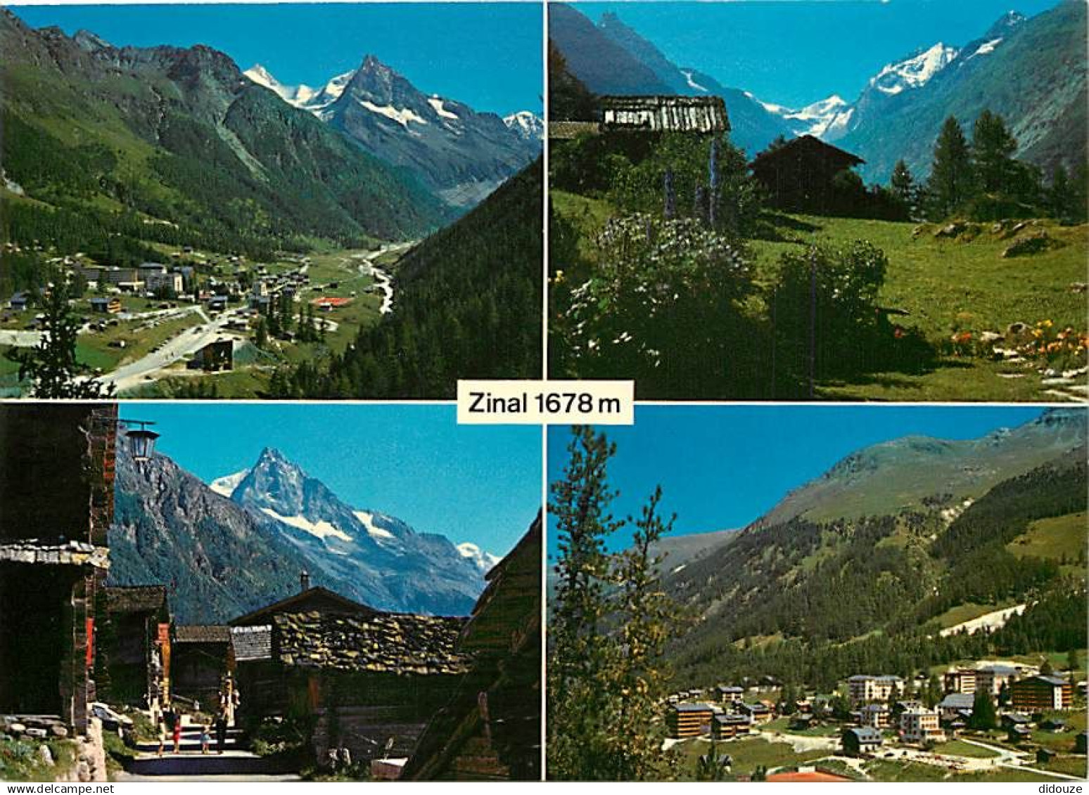 Suisse - VS Valais - Zinal - Multivues - CPM - Carte Neuve - Voir Scans Recto-Verso