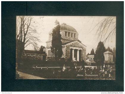 Suisse AG - Aarau - Krematorium ( cimetiere Carte Photo Guggenheim )