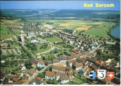 10560891 Bad Zurzach Bad Zurzach Fliegeraufnahme Bad Zurzach