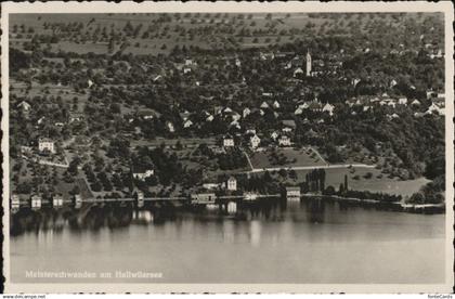 10791103 Meisterschwanden Meisterschwanden Hallwilersee Fliegeraufnahme *