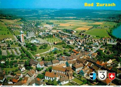 12719944 Bad Zurzach Fliegeraufnahme Bad Zurzach