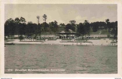 14021575 Hallwilersee Hallwil AG Strandbad Meisterschwanden