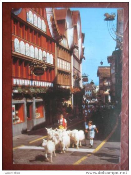 Appenzell (AI) - Hauptgasse Alpabfahrt