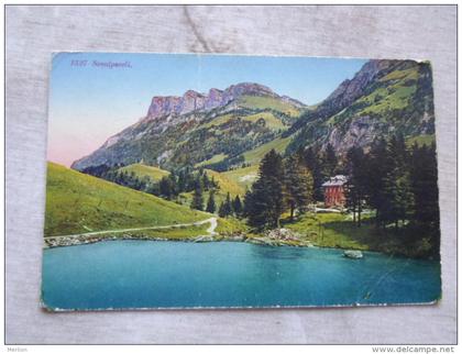 CH  AI - Appenzell, Ansicht am Seealpseeli  -Seealpsee    D127479