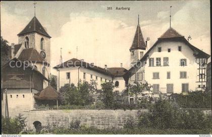 12358832 Aarberg Teilansicht Kirche Aarberg