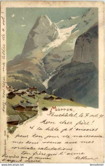 Mürren - Litho