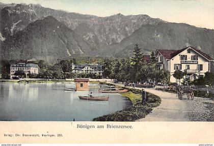 Schweiz - BÖNIGEN (BE) Hotel & Pension de la Gare - Brienzersee - Verlag Chr. Brennenstuhl 251