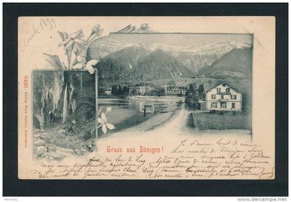 SUISSE - Grüss aus BÖNIGEN - BOENIGEN ! (1899)