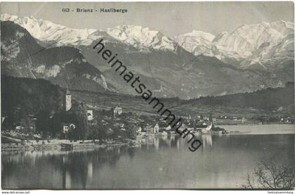 Brienz - Hasliberge - Verlag Schild-Bichsel Brienz