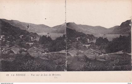 SUISSE(LAC DE BRIENZ) CARTE STEREO