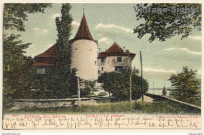 Erlach - Cerlier / Switzerland: Das Schloß - Le Château (Vintage PC 1904)